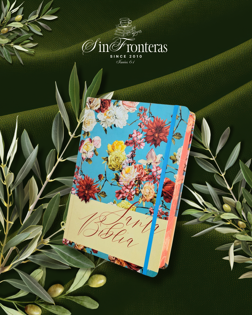 Biblia de Apuntes RVR 1960 Azul/Rosado
