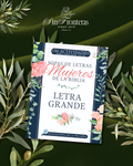 Sopa de Letras Mujeres de la Biblia Letra grande