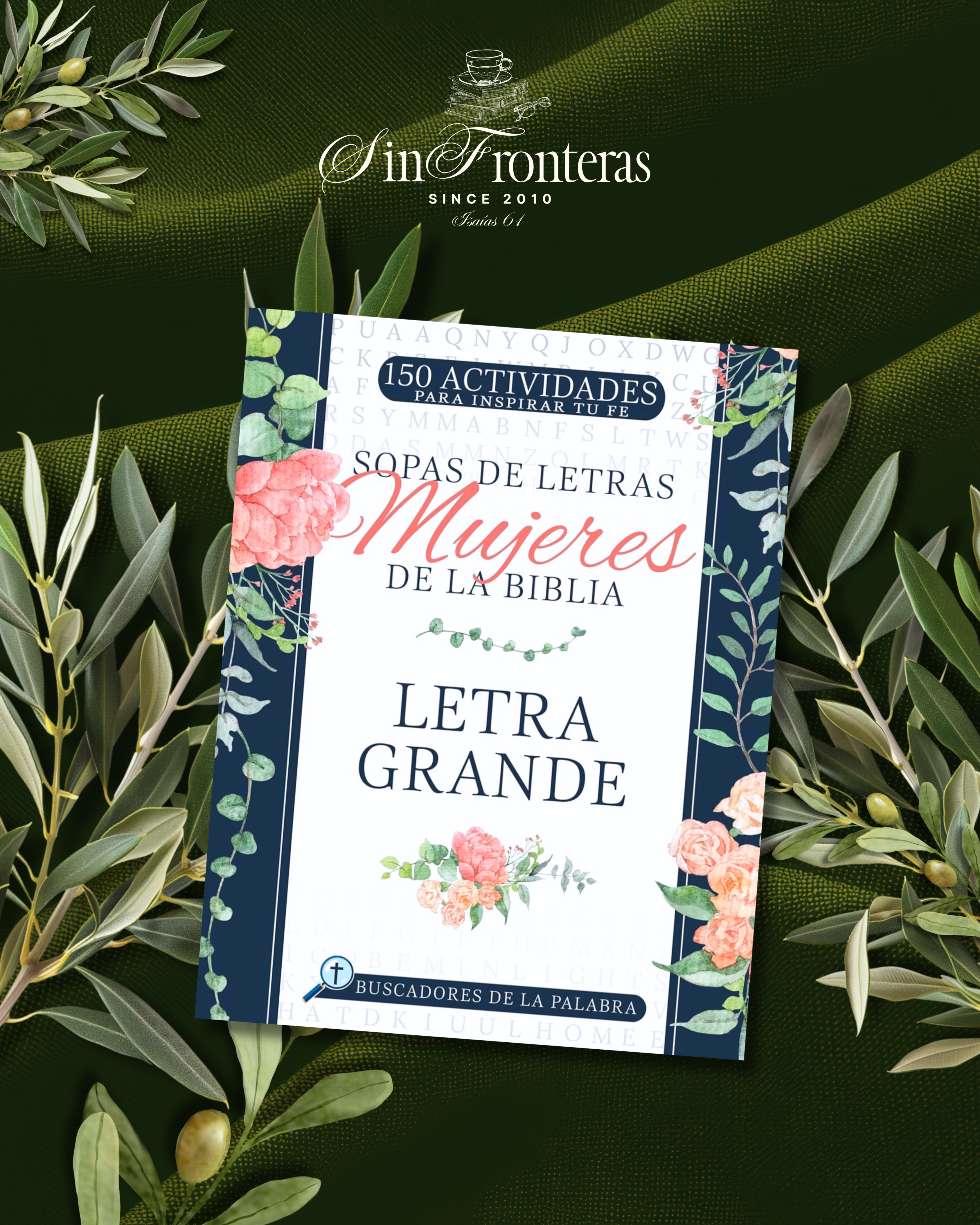 Sopa de Letras Mujeres de la Biblia Letra grande